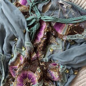 Insane tealblue mandalay mini dress